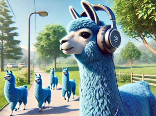 Blue Llama Summer Holiday Podcasts